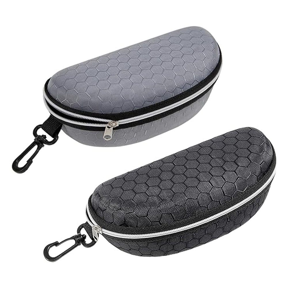 Tian Dee Brillenetui Brillenetui Hardcase, Brillenetui 2 Stücke, Brillenetui Sonnenbrille