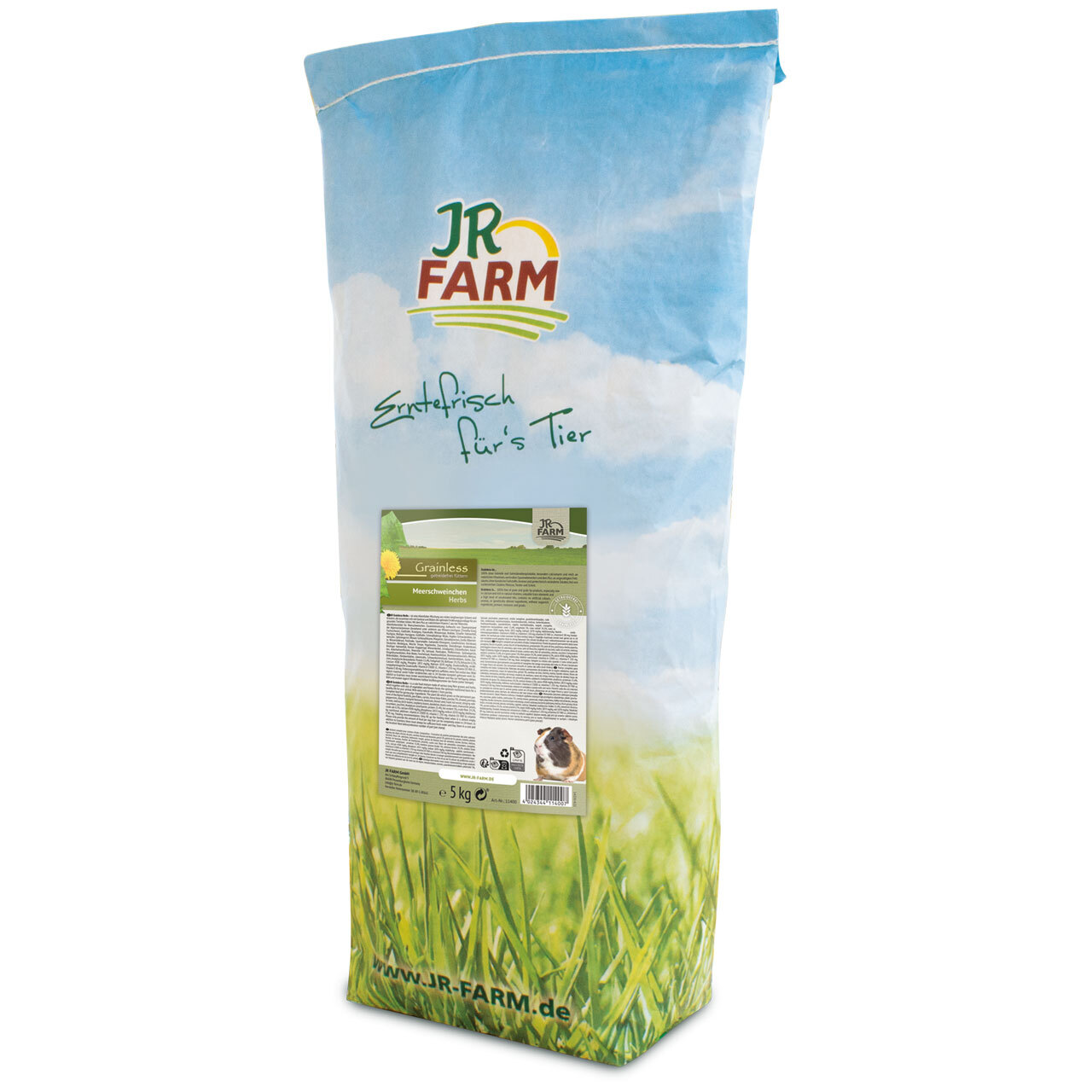 JR Farm Hauptfutter JR Farm Grainless Herbs Meerschweinchen 5kg