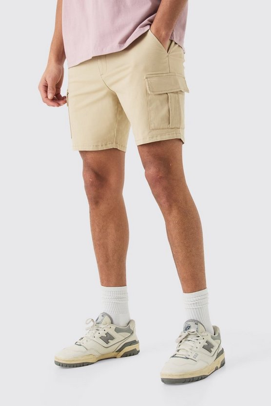 Skinny Cargo-Shorts