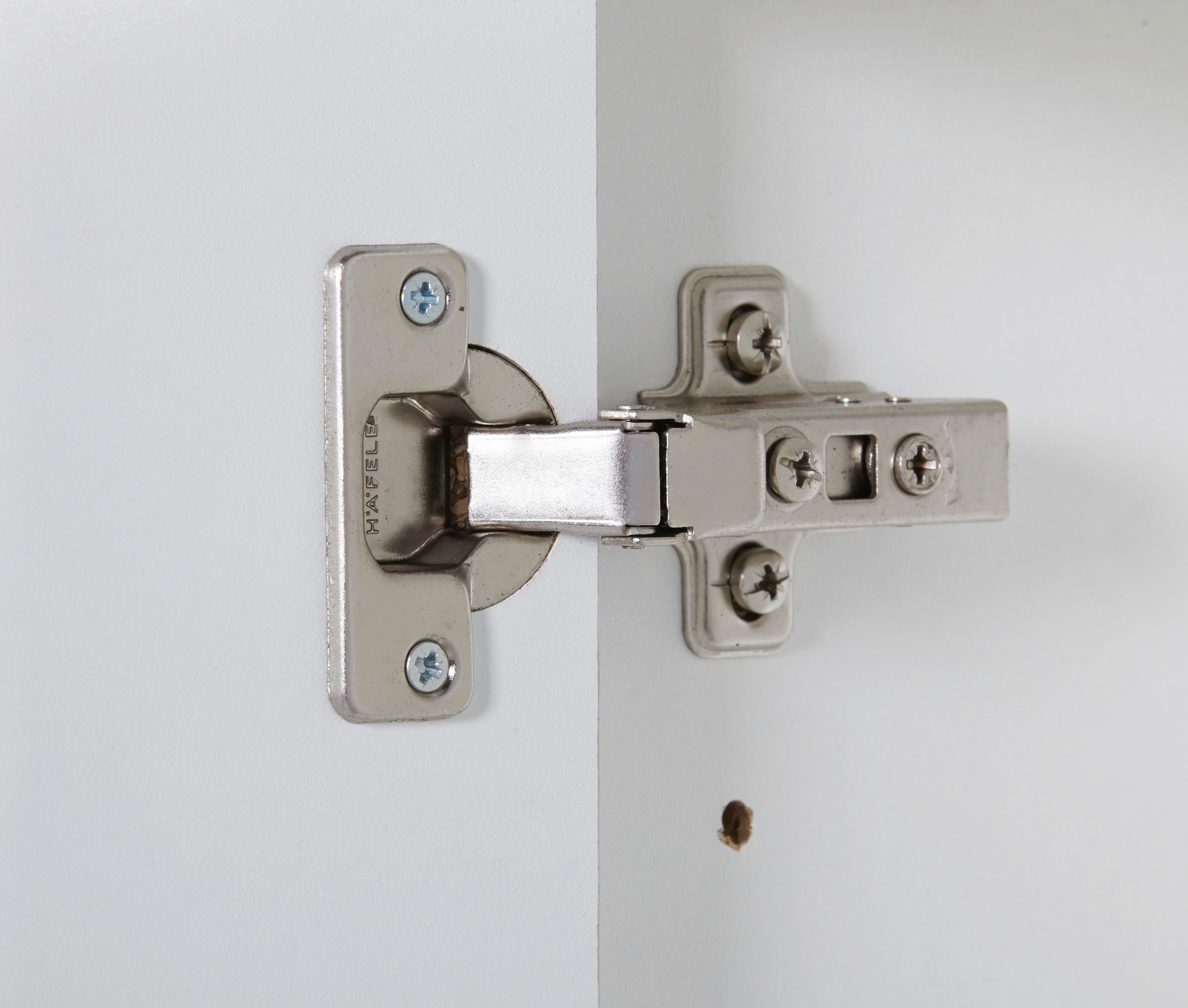 HELD MÖBEL Badmöbel-Set Jaca, (4-St), Badmöbel-Set mit hochglanz Fronten