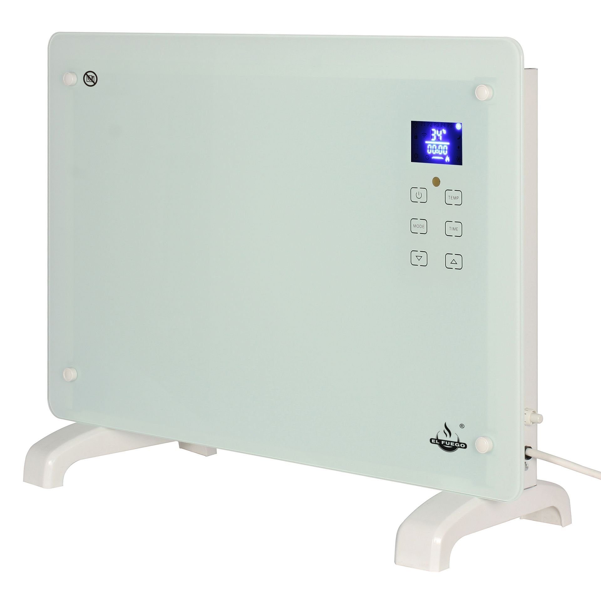 El Fuego Elektro-Heizkörper AY4972, Heizkonvektor 1500 W, weiß