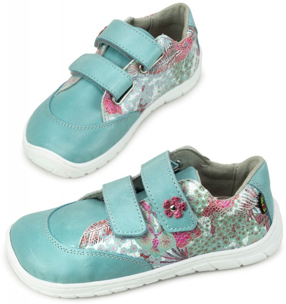 Fare Bare |vB ~ LowCut Leder ~ Hellblau Print