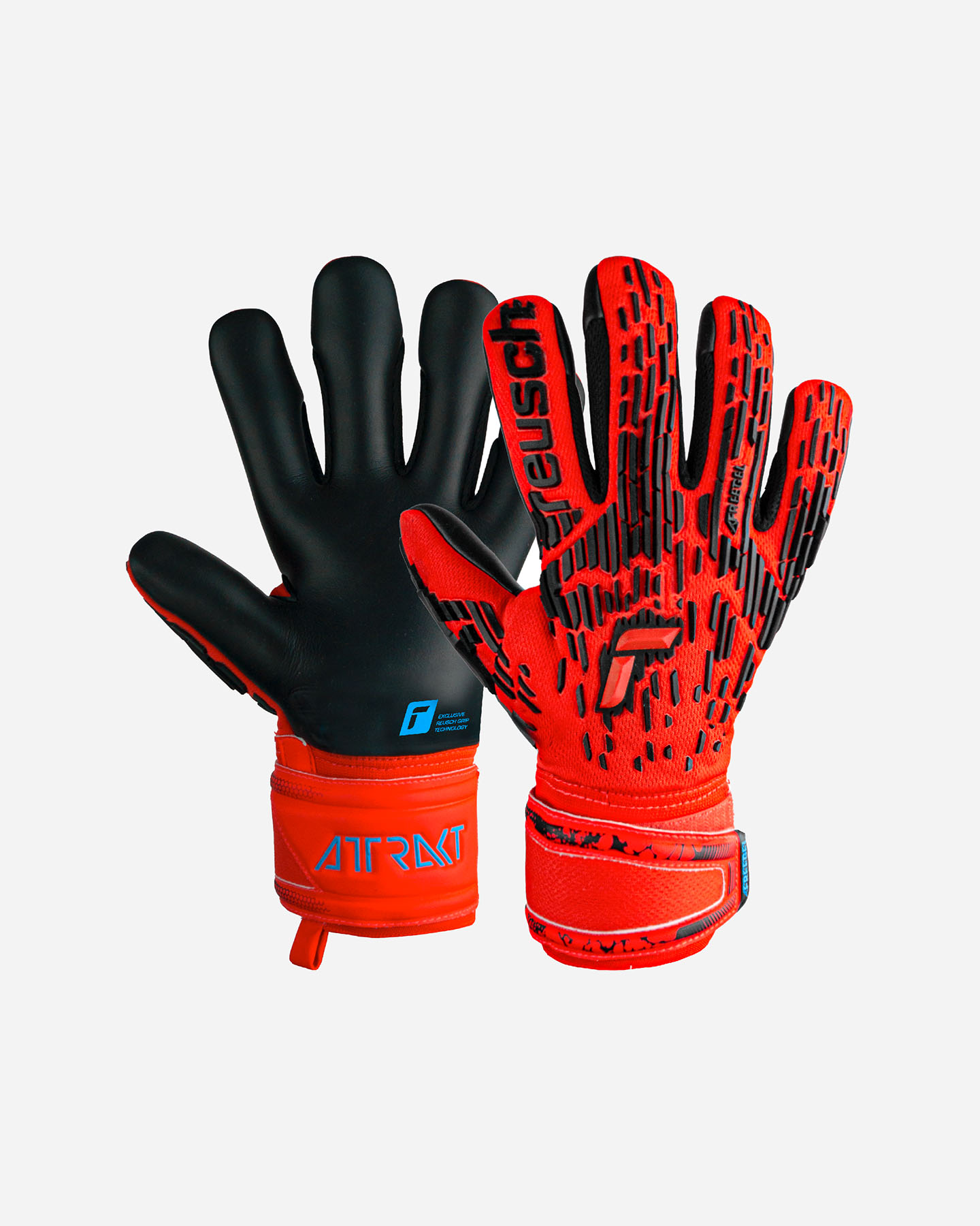 Reusch Attrakt Freegel Silver Jr keepershandschoenen 5372235-3333