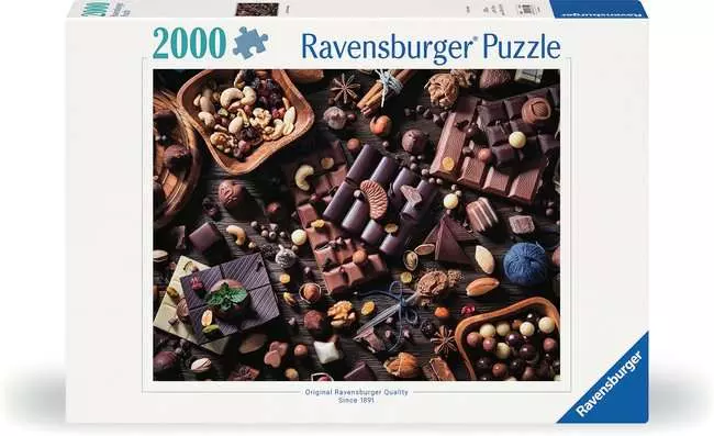Puzzle 2000 Teile - Schokoladenparadies