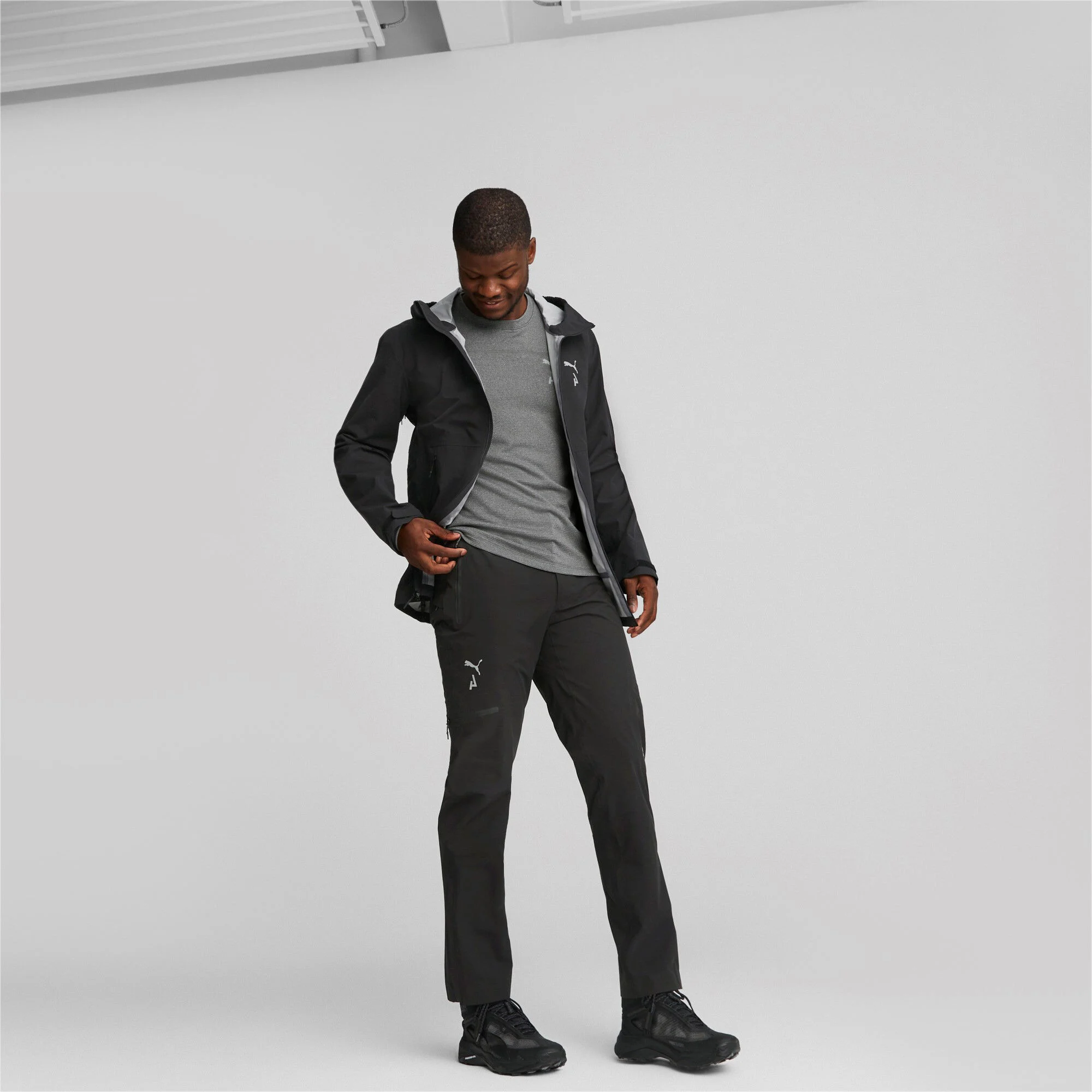 Seasons Raincell Longsleeve Herren - Grau
