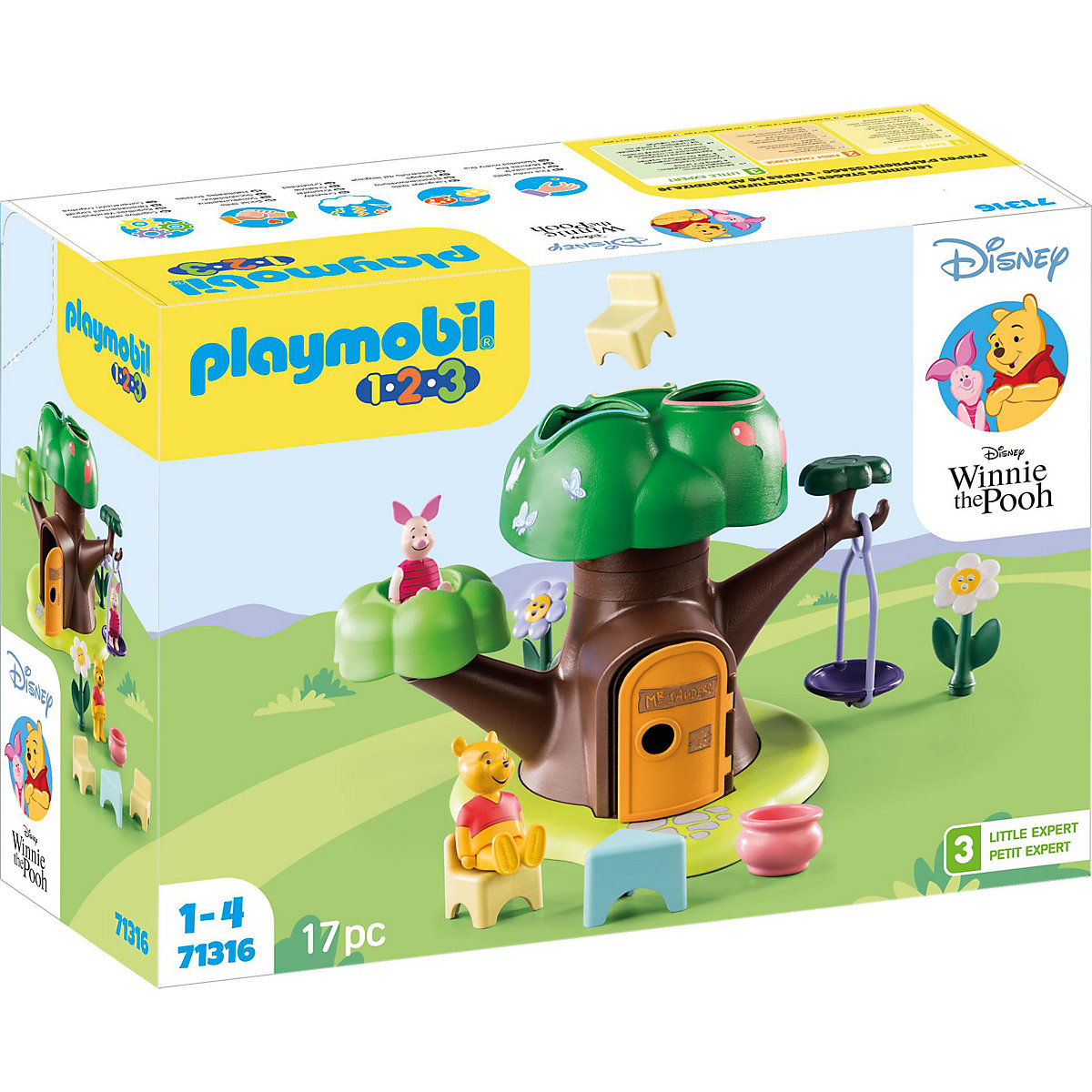 PLAYMOBIL® 1.2.3 &  : Winnies & Ferkels Baumhaus 71316