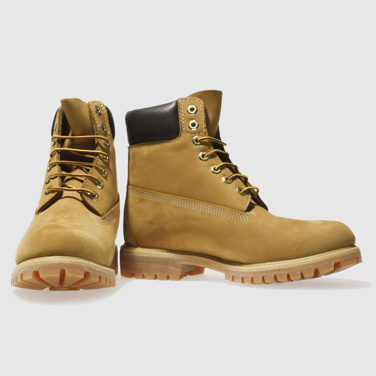 Timberland prémium 6 hüvelykes csizma natúr színben