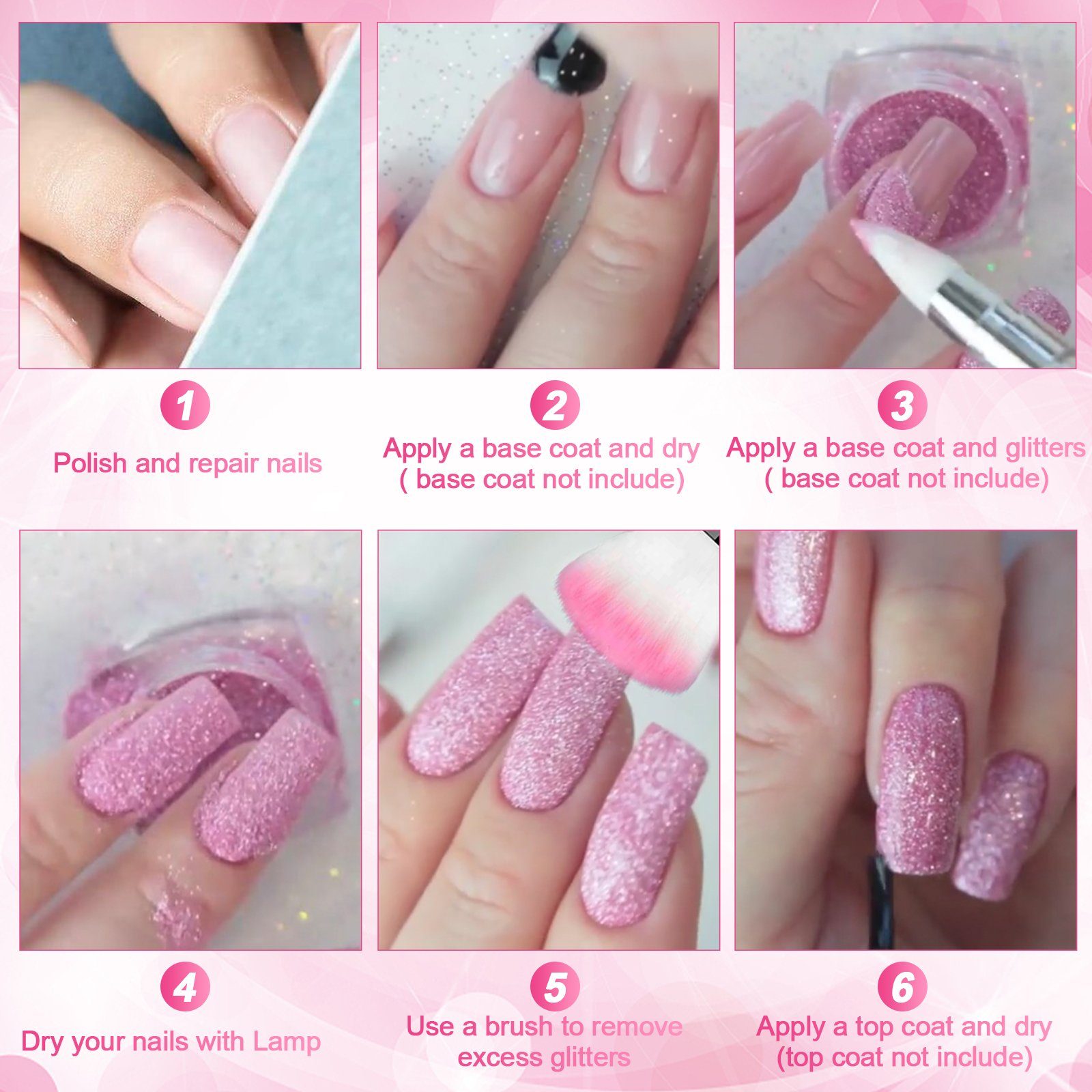 Janolia Gel-Nagellack Nagelstudio-Set 214-Teilig: Professionelles Nageldesign!, 214-tlg., Umfangreiches professionelles Nagelstudio-Set