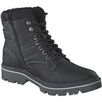 s.Oliver Schnürstiefelette in schwarz