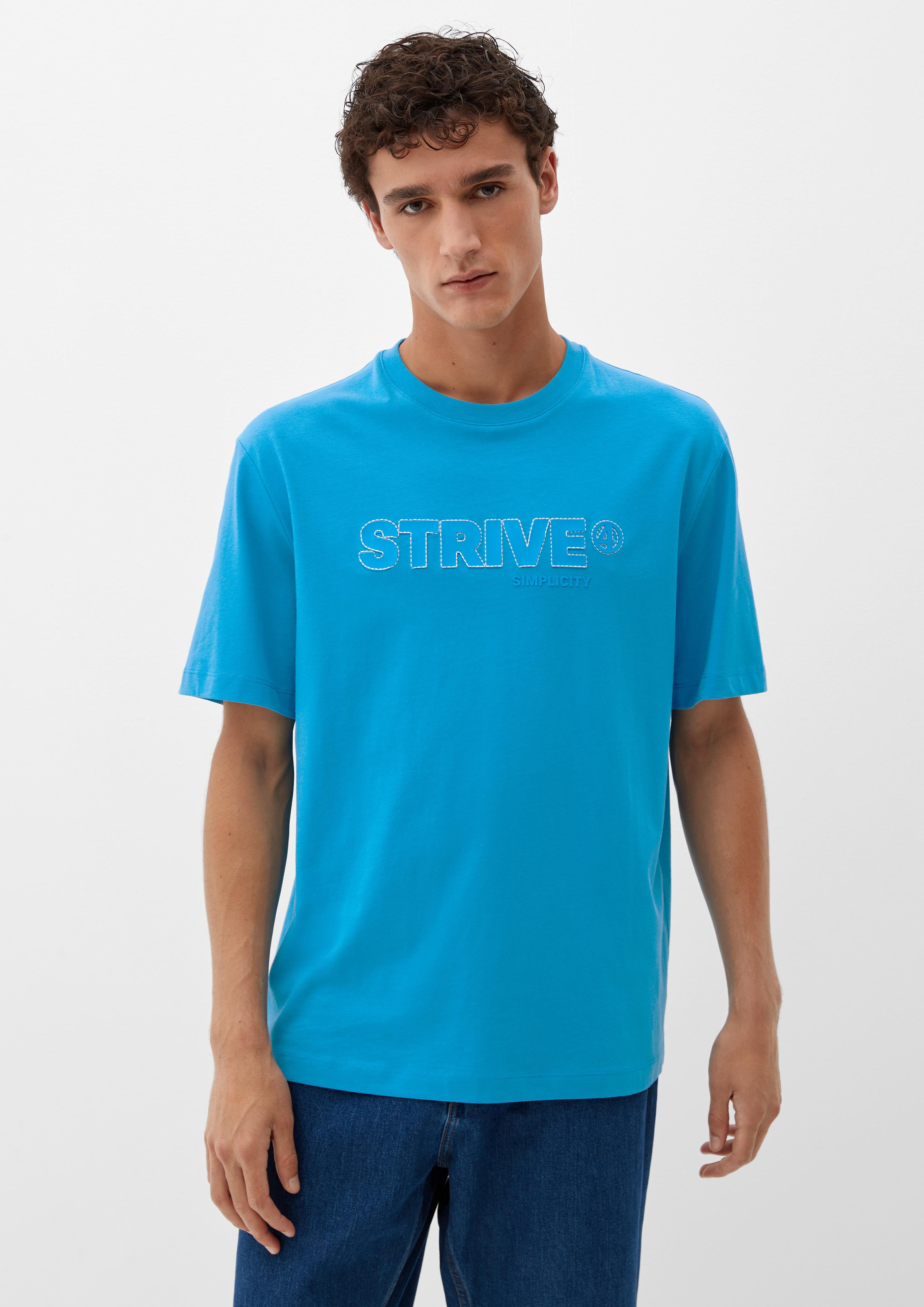 T-Shirt mit Schriftprint  2125366-55D3