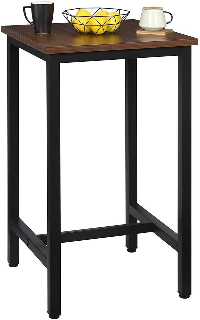 Woltu Bartisch (1-St), Bartisch aus Metallgestell, Tischplatte aus MDF