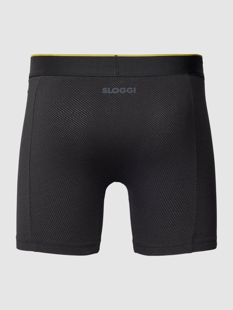 Trunks mit Strukturmuster in schwarz