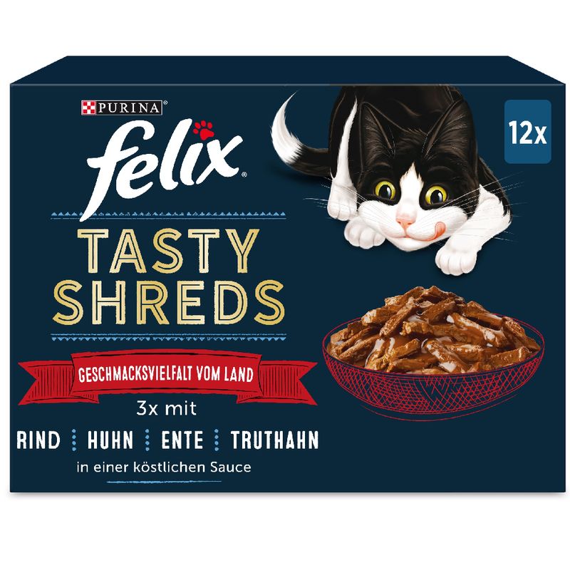 Felix Tasty Shreds 12 x 80 g zu TOP-Preisen