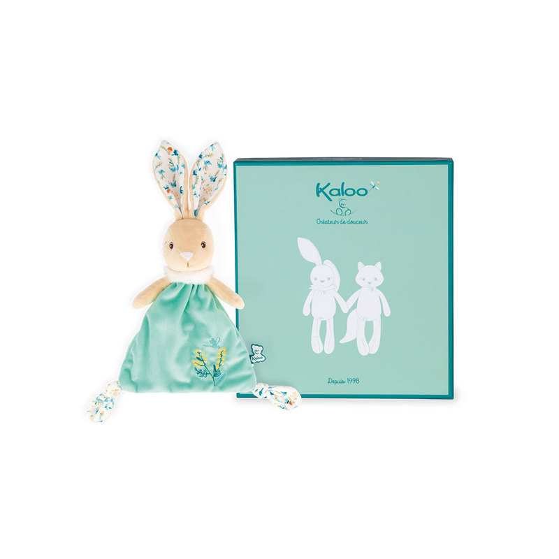 Doudou triangle Justin le lapin Fripons 20 cm Kaloo