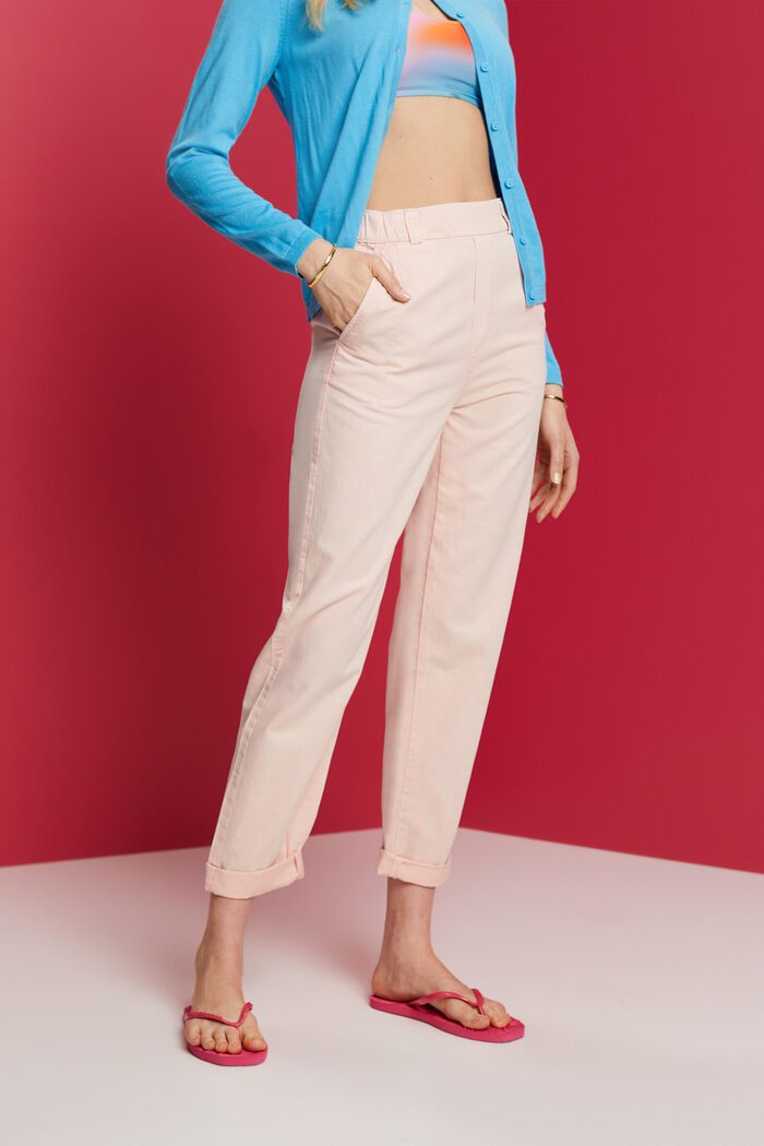 Pants woven