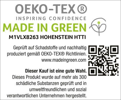 Kissenbezug Uni-Mako-Satin, Curt Bauer (1 Stück), Unifarben