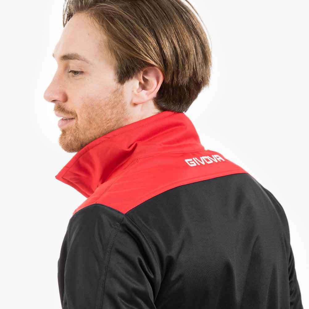 Givova Tuta Campo Trainingsanzug schwarz/rot