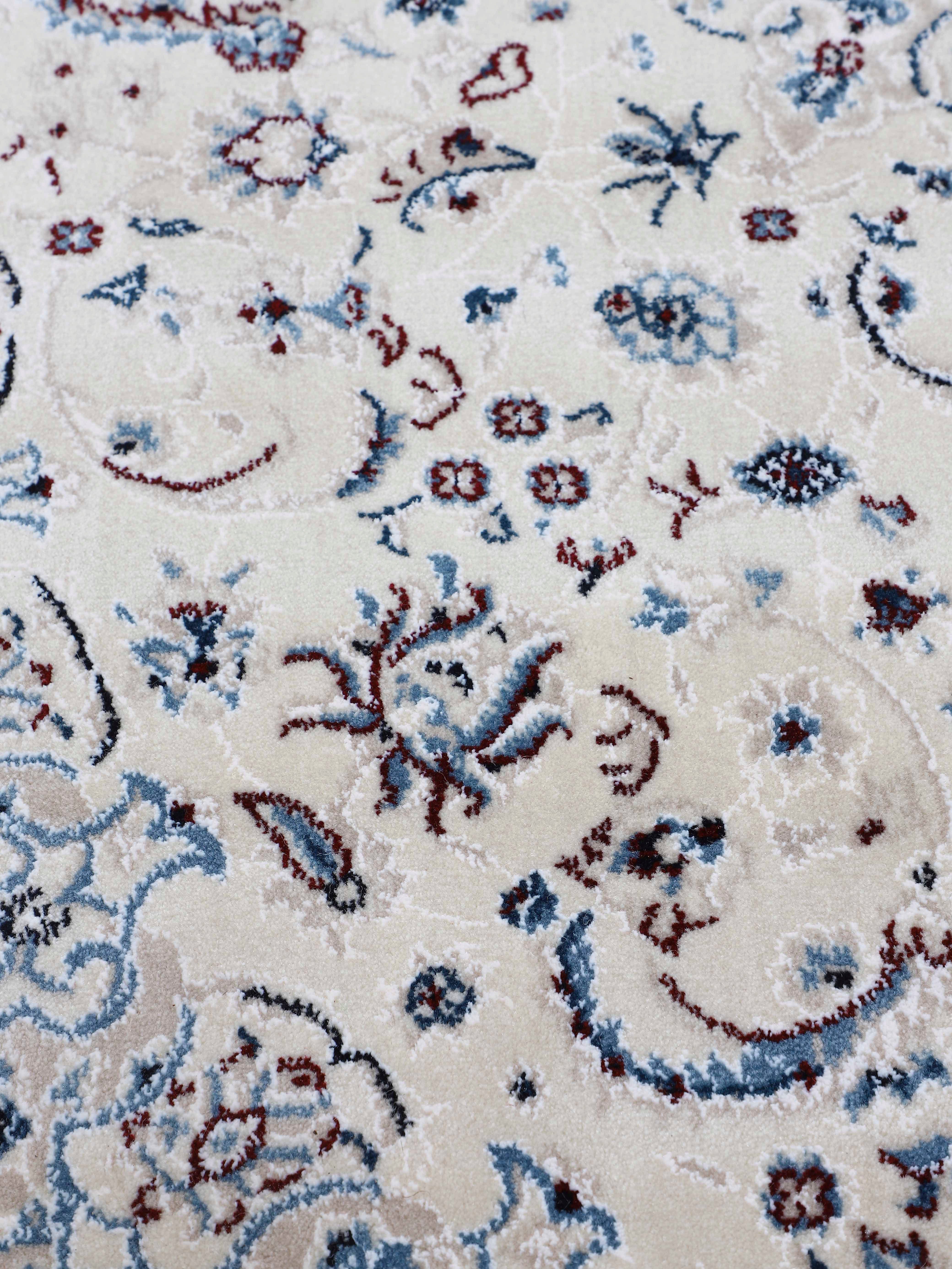 Teppich Nain Diane, carpetfine, rechteckig, Höhe: 8 mm, Kurzflorteppich, Orient Look