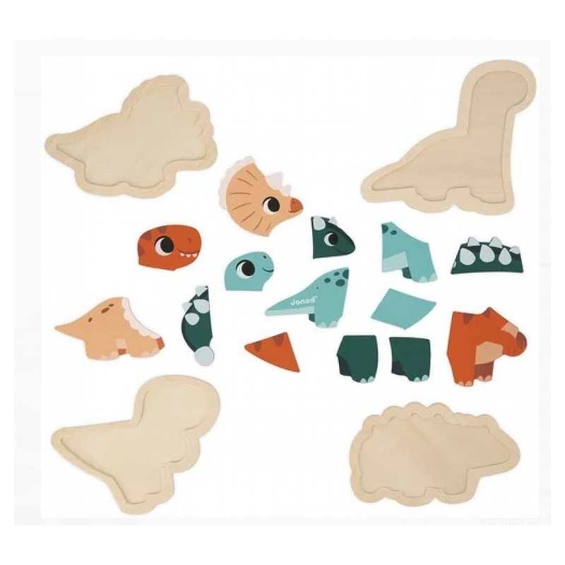 Puzzles évolutifs Dino