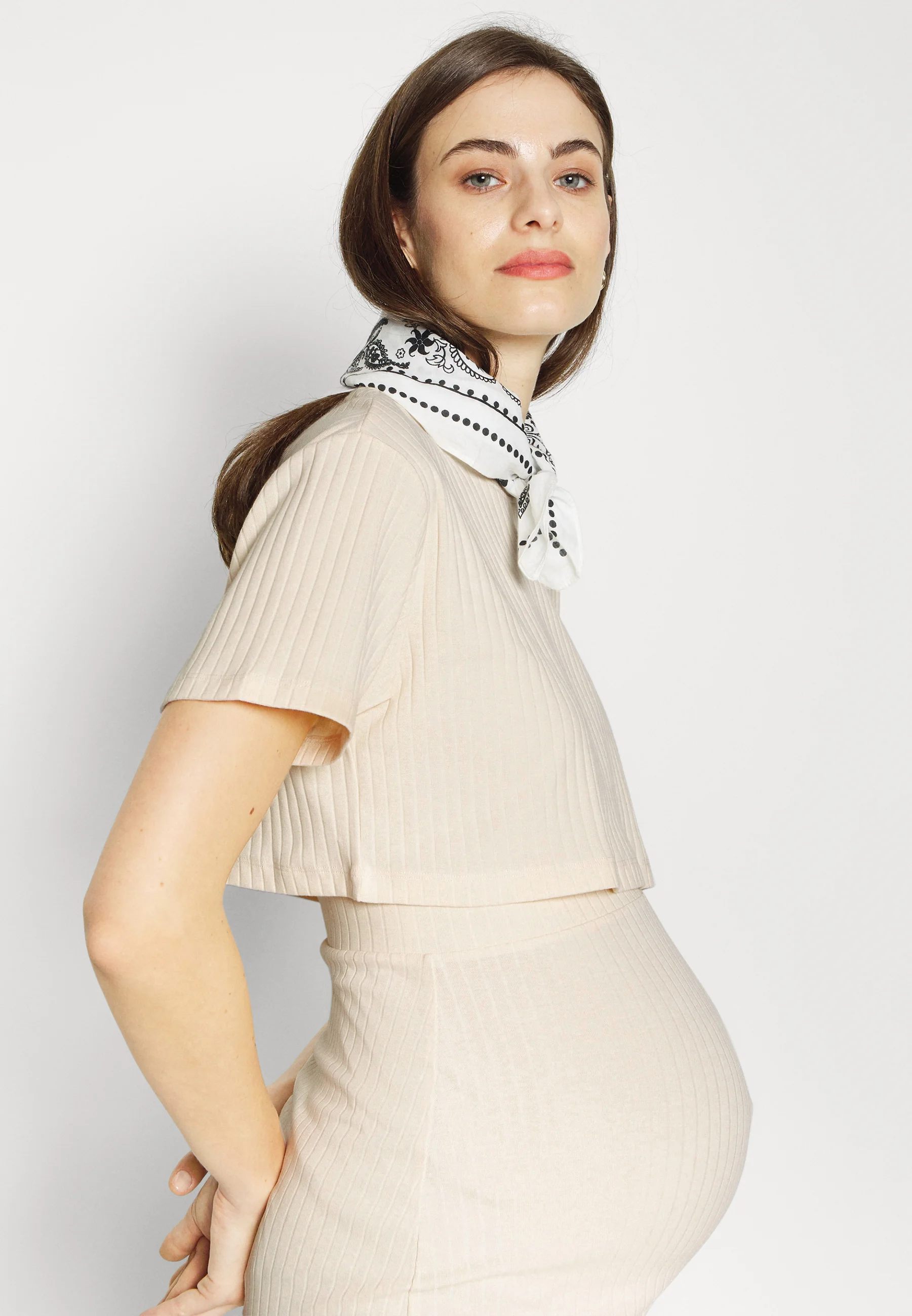 Anna Field MAMA TOP SKIRT SET - Falda tubo