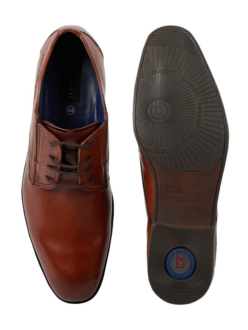 Schnürschuhe aus Leder Modell 'Savio Evo' in cognac