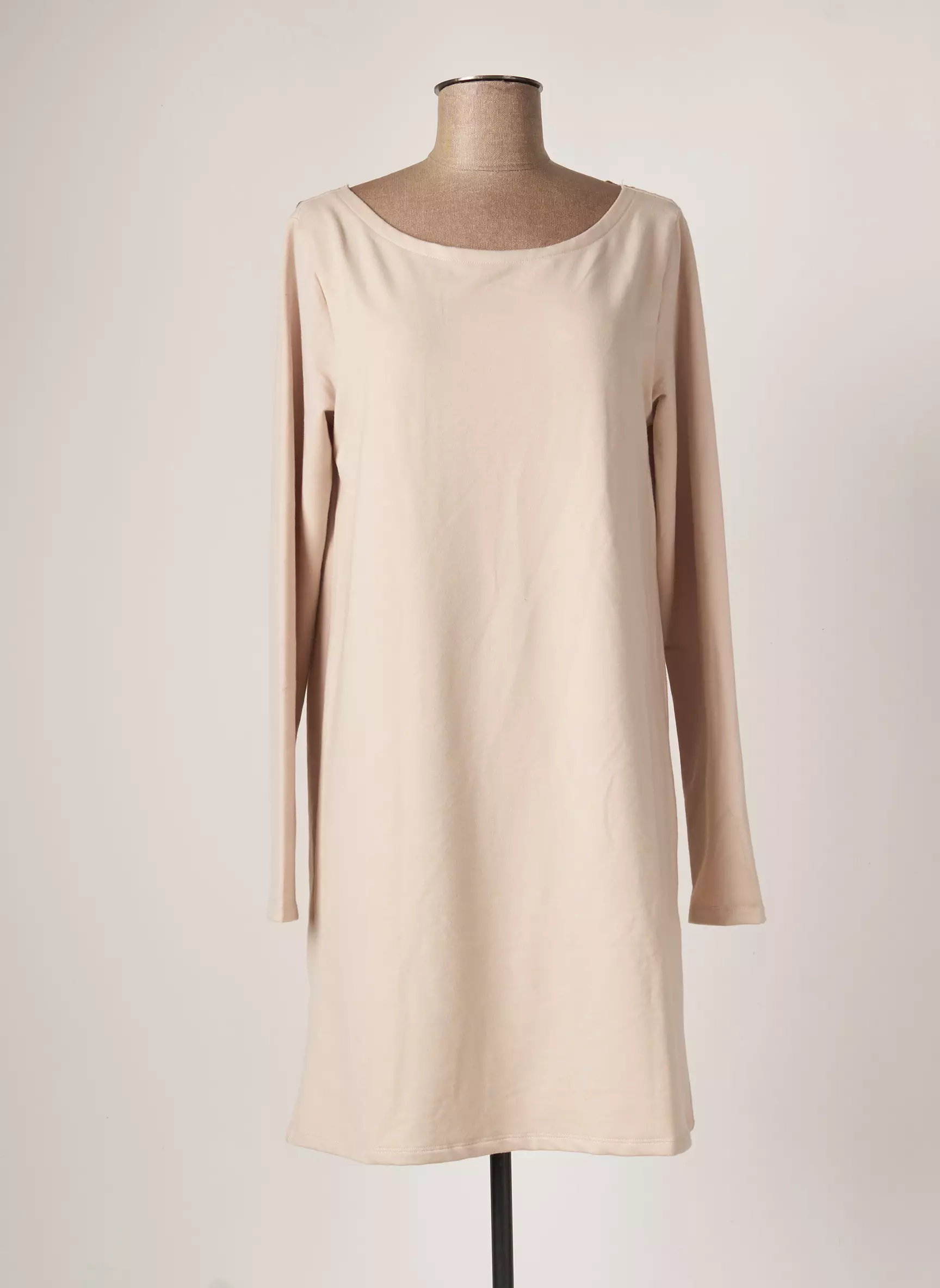 Sapph Robes Mi Longues Femme couleur beige