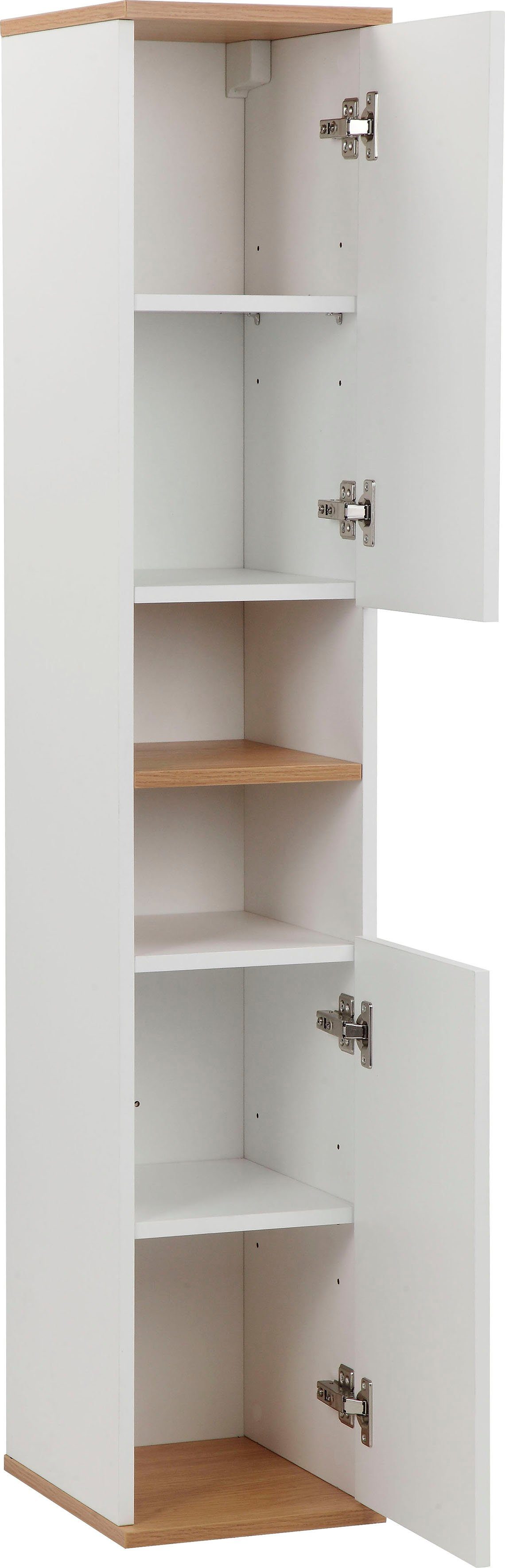 welltime Hochschrank Haarlem Breite 26 cm, Badmöbel, Schrank