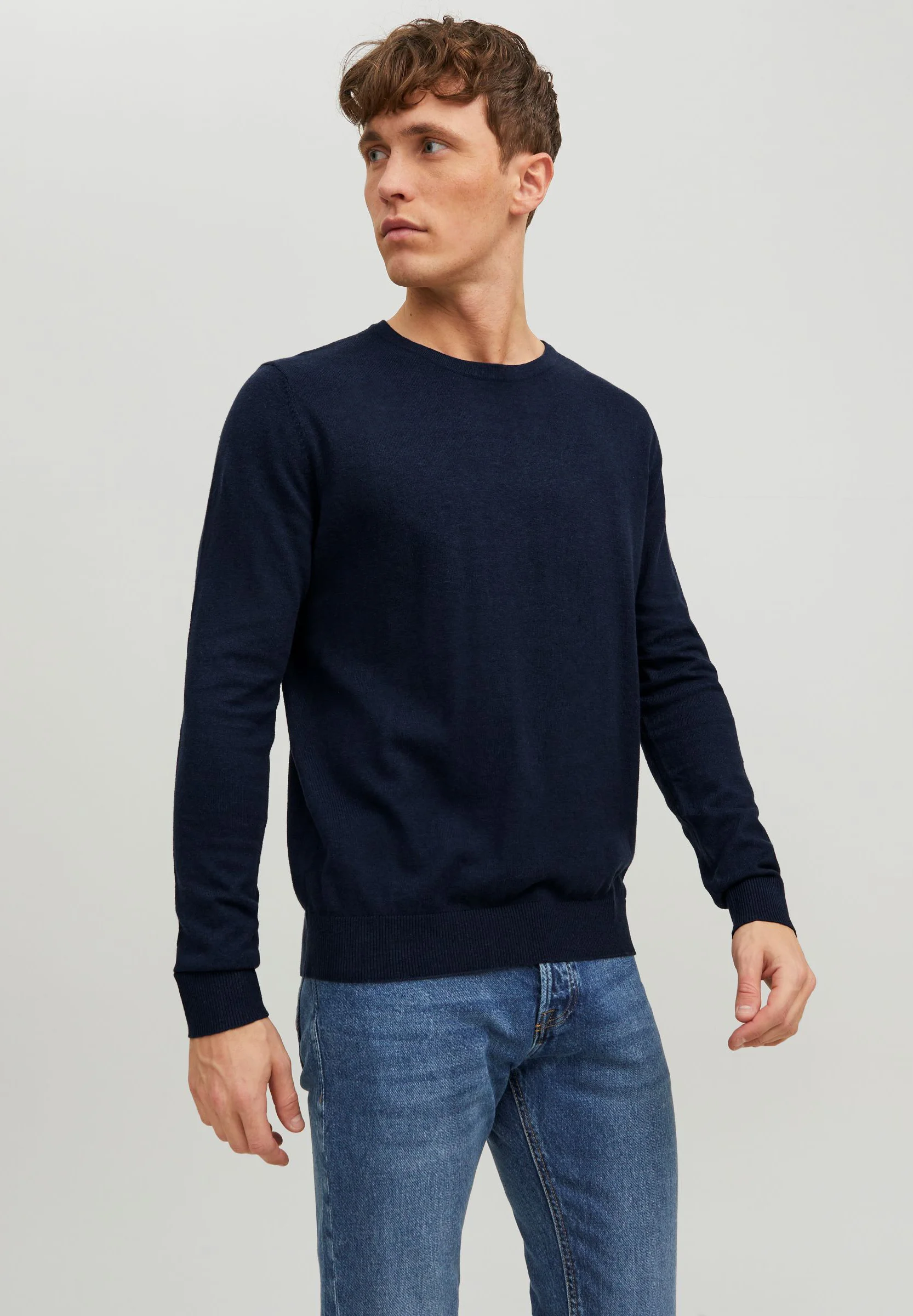 Jack & Jones JJEEMIL CUELLO REDONDO - Suéter