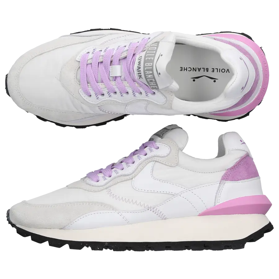 VOILE BLANCHE - Sneaker low OWARG Kalbsleder - weiß