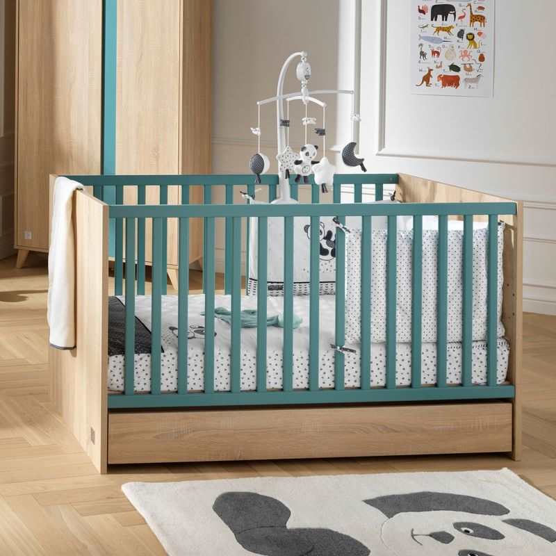 Lit bébé évolutif en lit junior Little big bed Nova