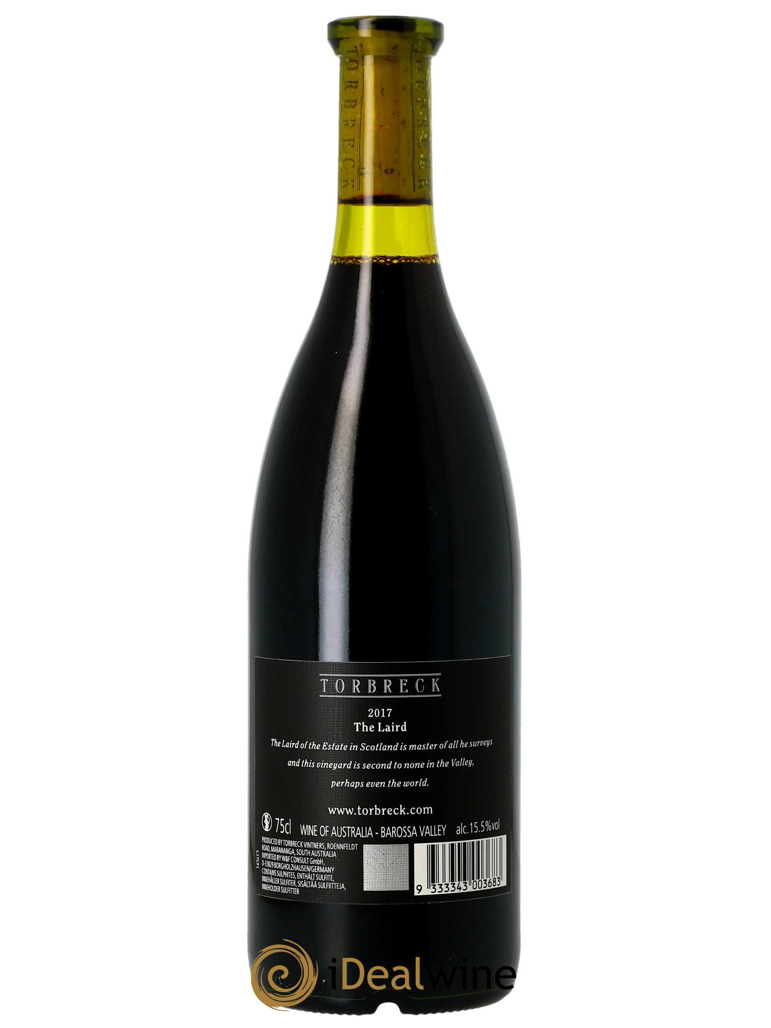 Barossa Valley Torbreck The Laird  2017 - Lot de 1 Bouteille