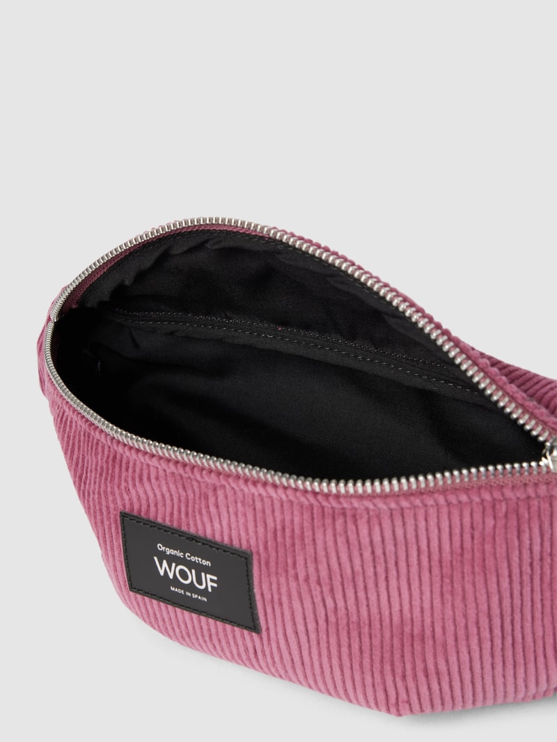 Bauchtasche mit Reißverschluss Modell 'Mauve' in mauve