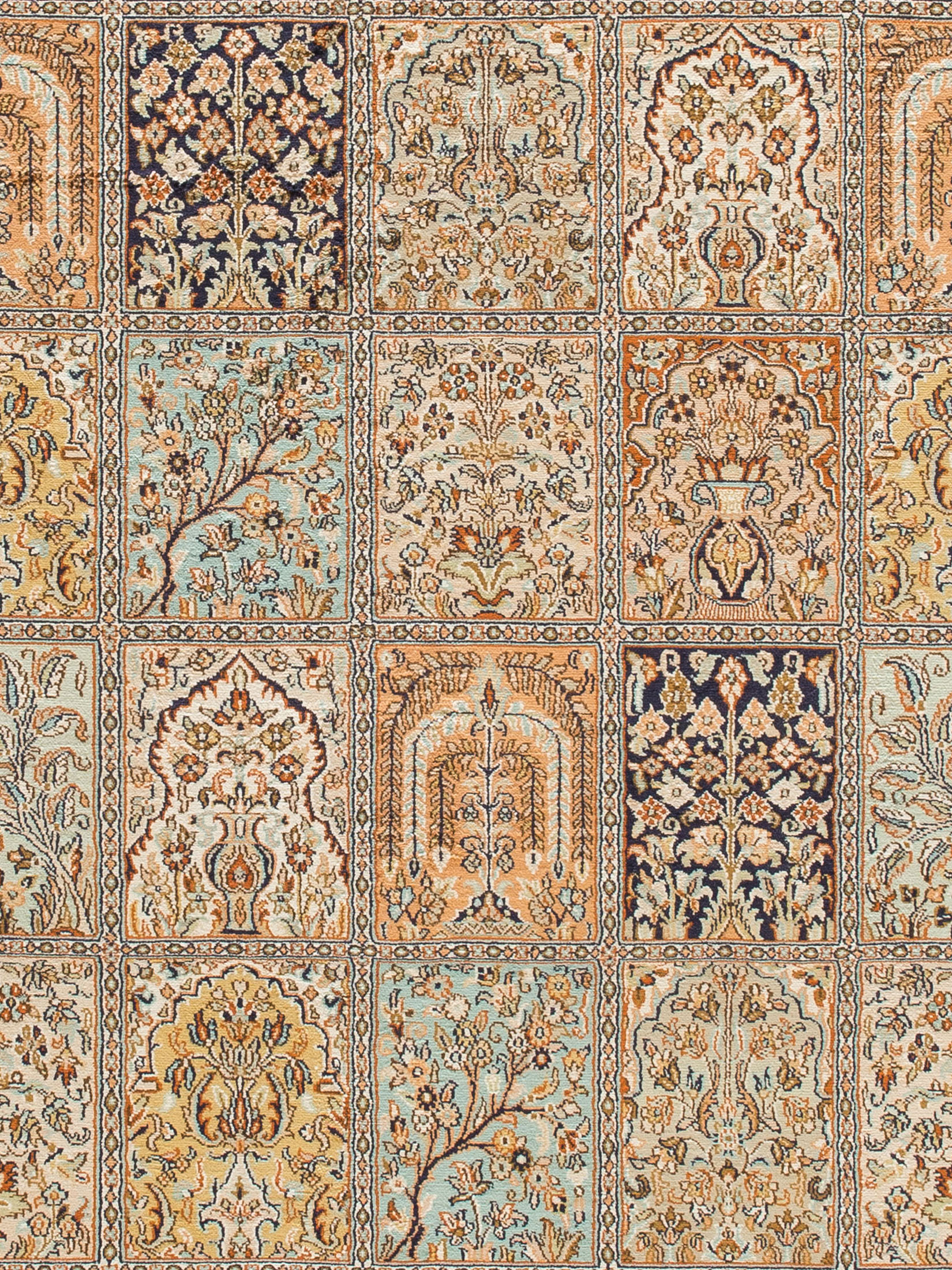 Kaschmir Seide 18/18 ca. 250 x 318 cm, Unikat / Einzelstück