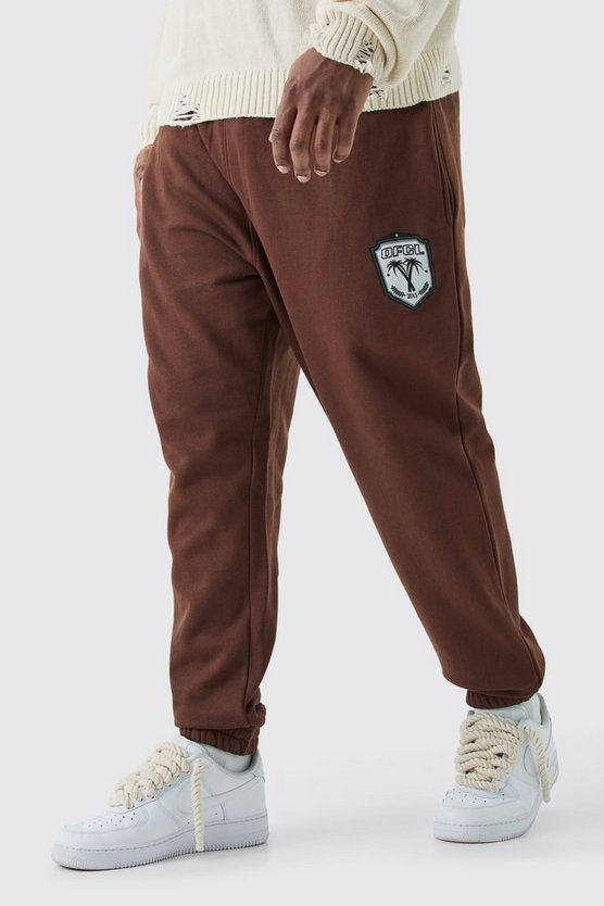 Plus Team Official Jogginghose in Braun