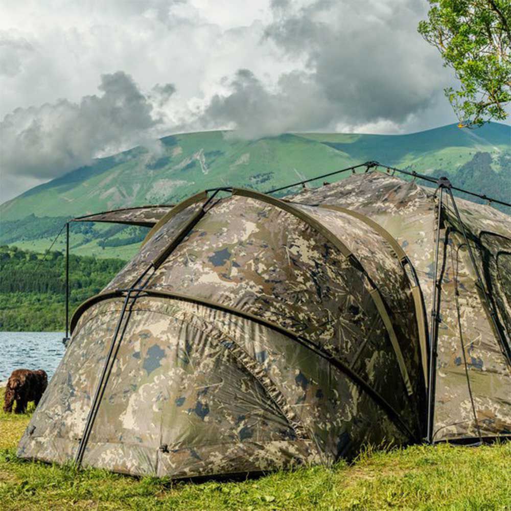 Nash Bank Life Gazebo Base Camp Camo Pro Spací Pod Přídavná místnost
