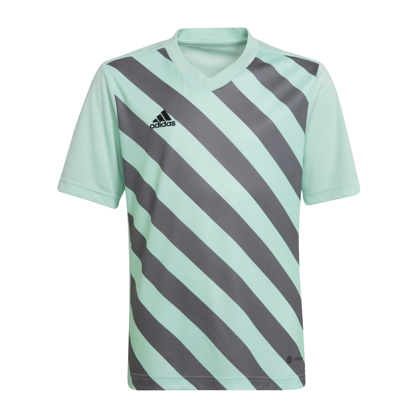 adidas Entrada 22 GFX Trikot Türkis Grau