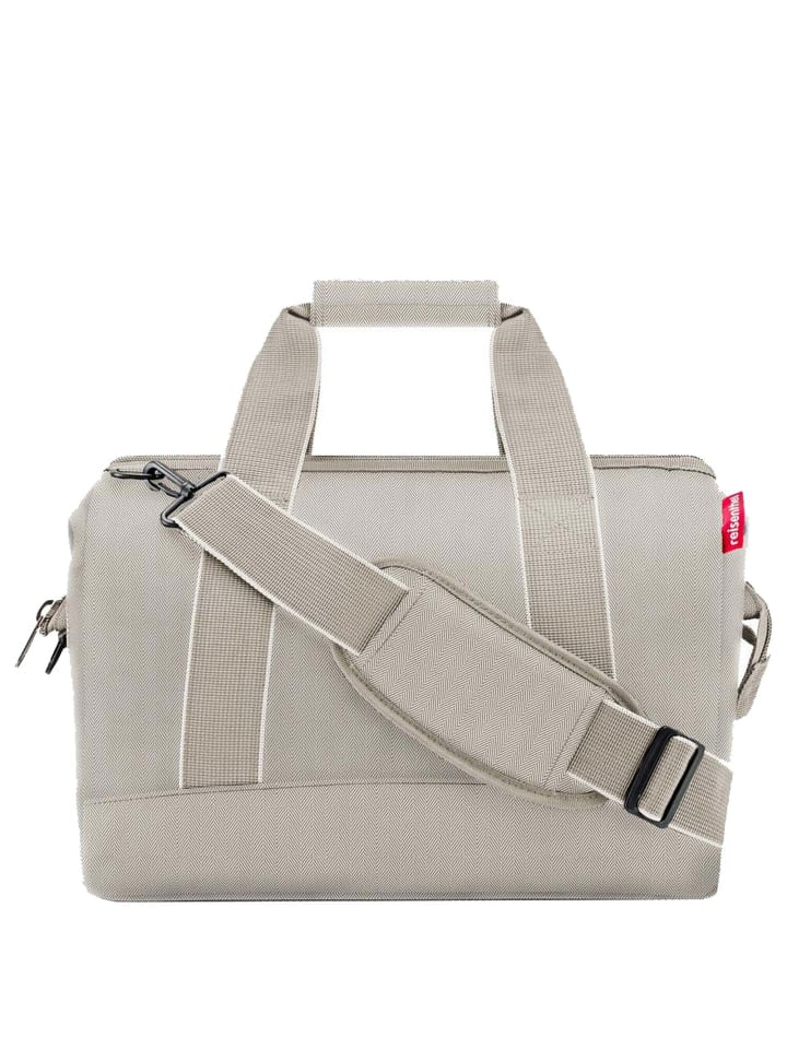 Reisenthel travelling allrounder M - Reisetasche 40 cm (twist blush) in herringbone sand günstig kaufen onesize