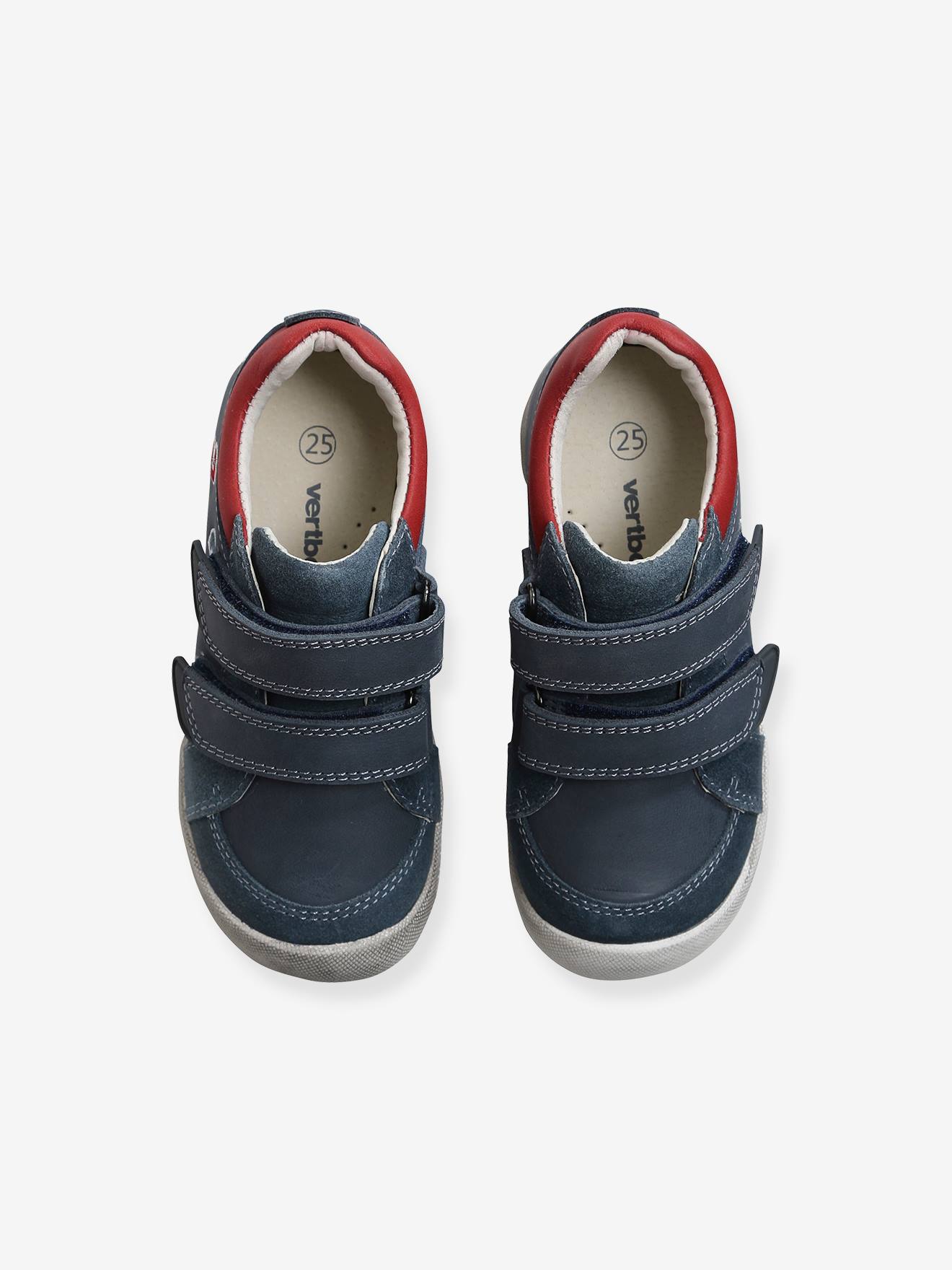 Derbies cuir garçon collection maternelle marine