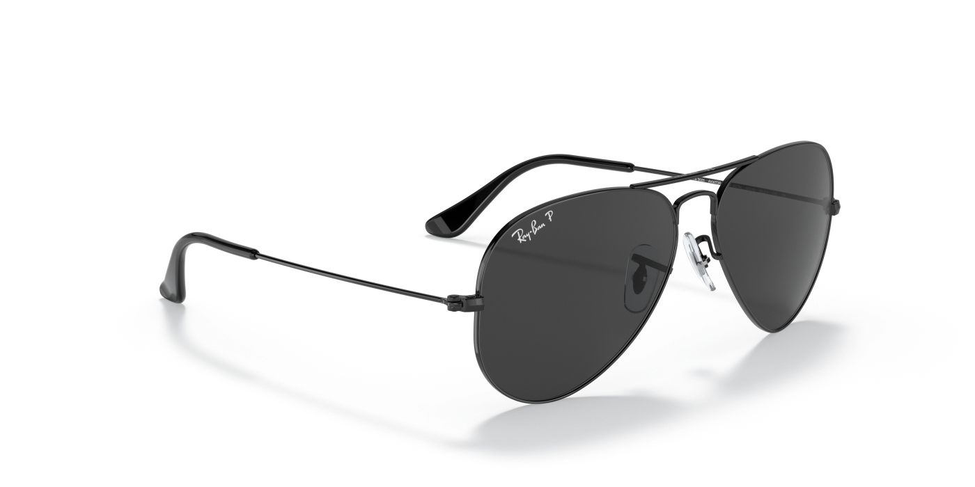 AVIATOR TOTAL BLACK - Negru lucios