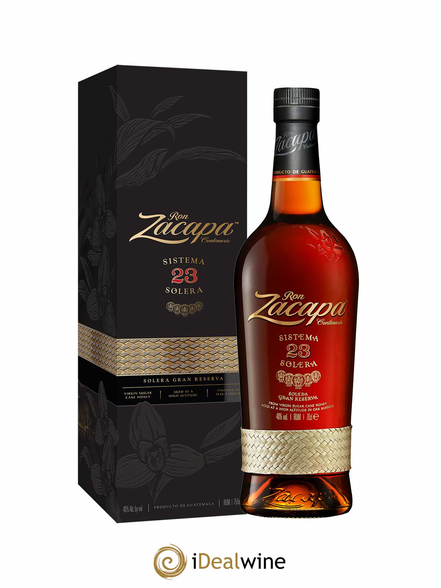 Rum Solera 23 ans Zacapa (70cl)  - Lot de 1 Bouteille