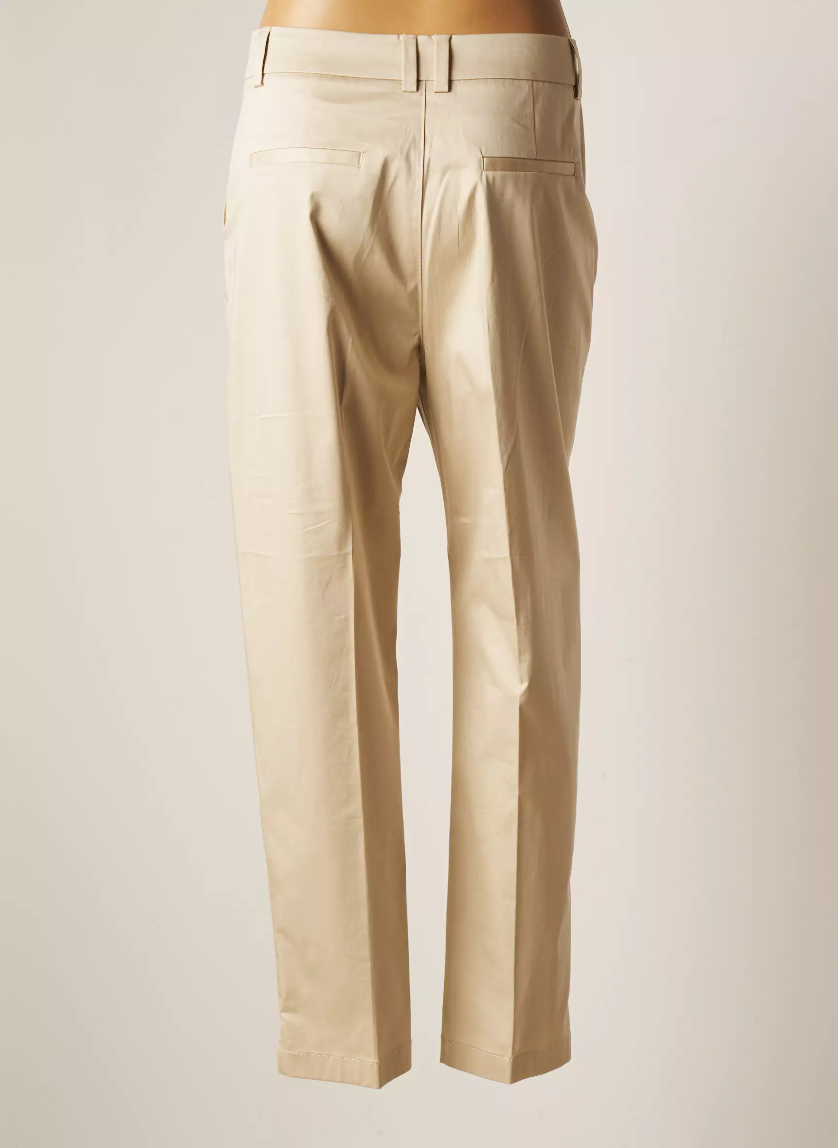 Esprit Pantalons Chino Femme couleur beige