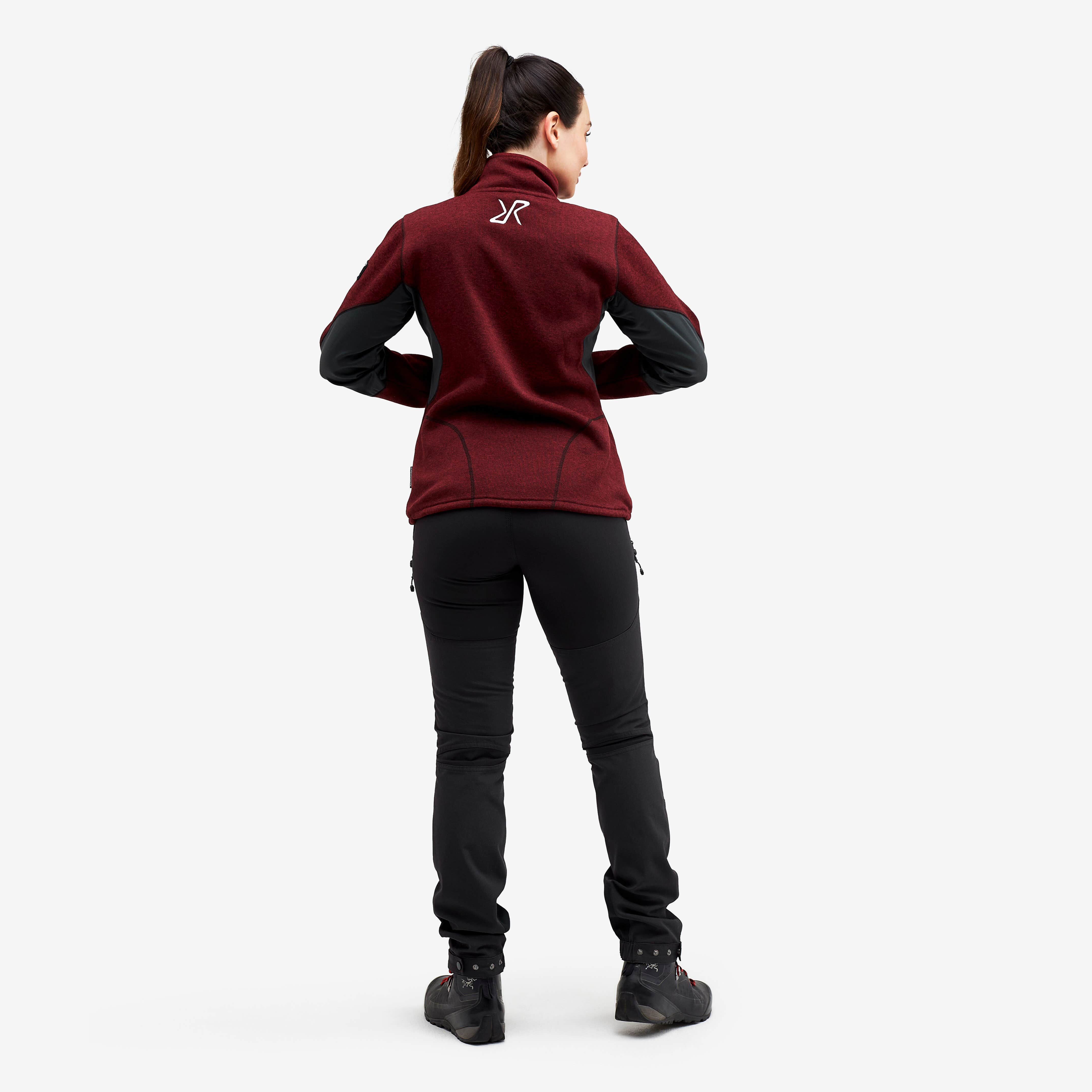 Fusion Fleece Femme Bison Red