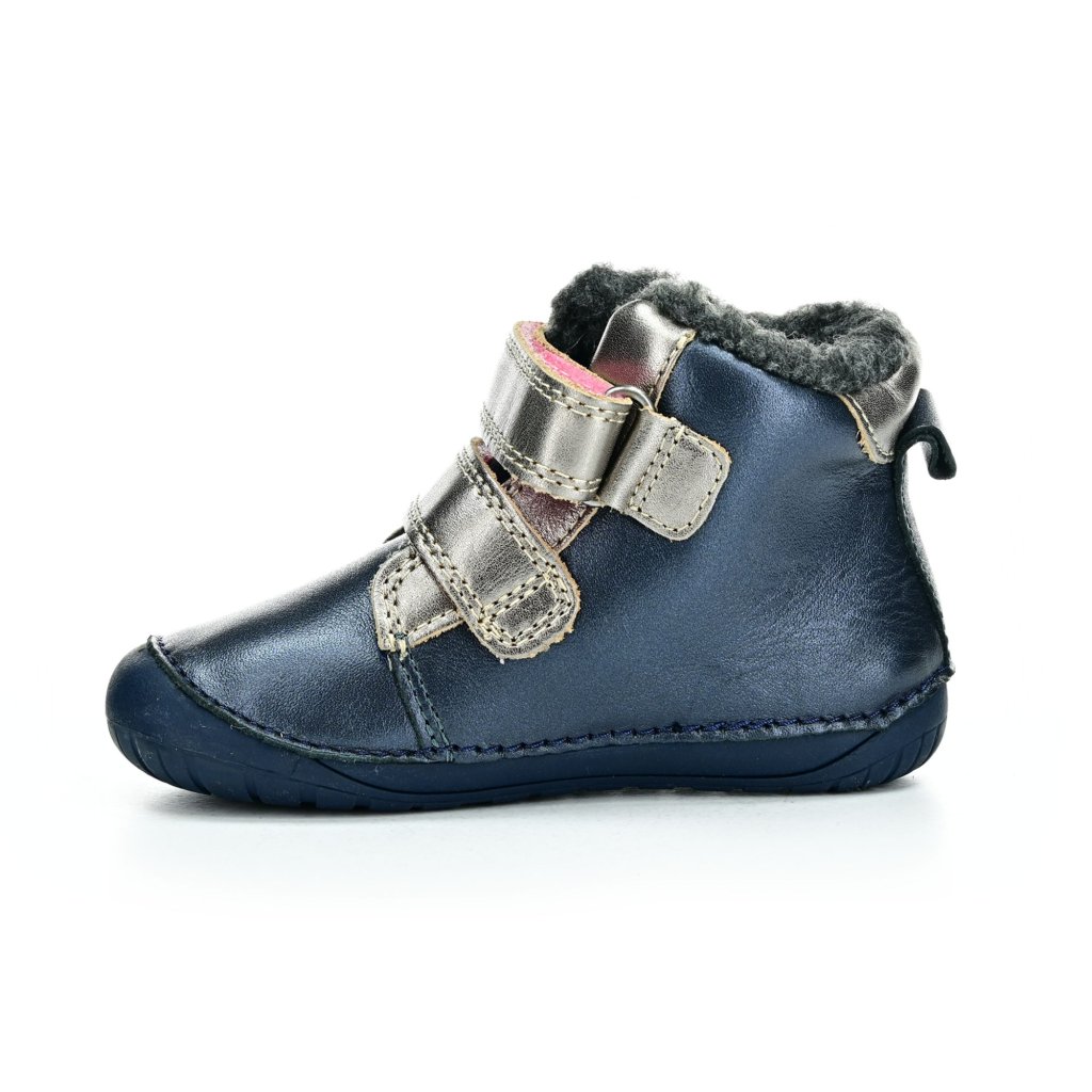 D.D.Step W070-42522 Royal Blue Winterbarfußschuhe