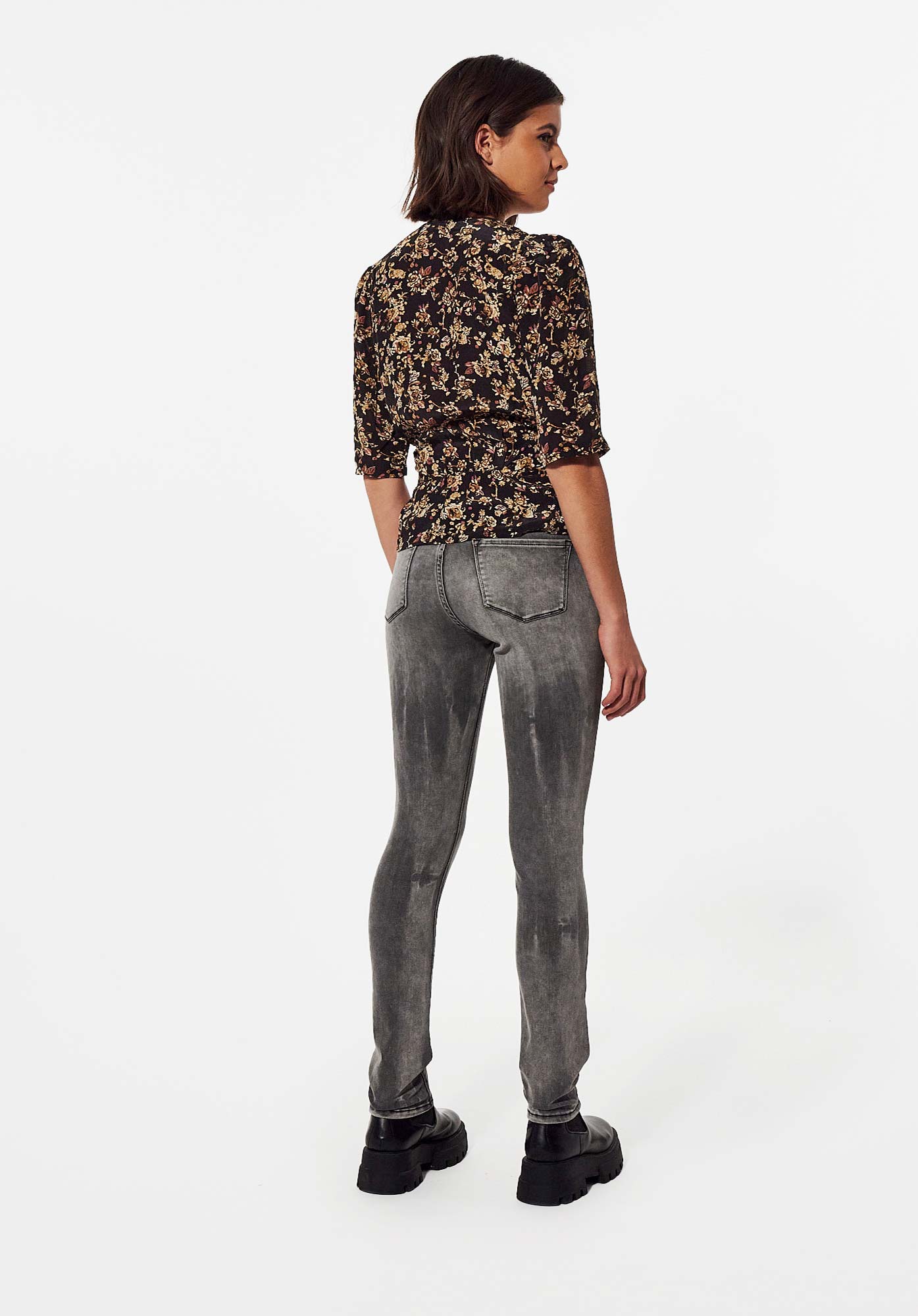 NABY   Blouse fleurie Femme