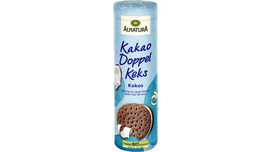 Alnatura Bio Kakao Doppelkeks Kokos 330 g