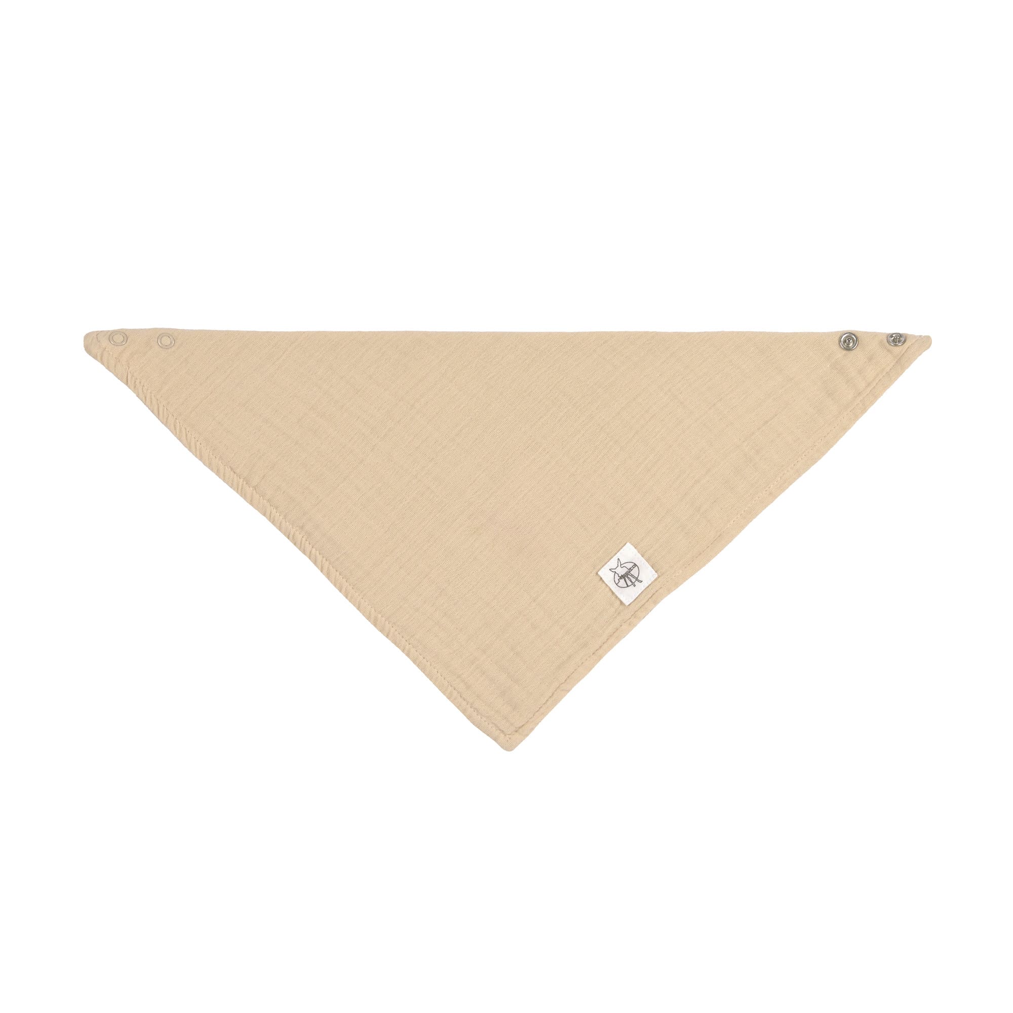 Dreieckstuch - Bio Baumwolle, Nature, Beige