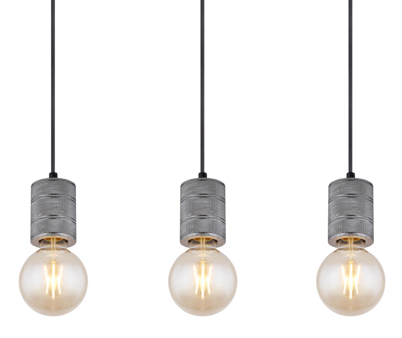 Globo Lighting - FREDDY - Hängeleuchte Metall silber, 5x E27