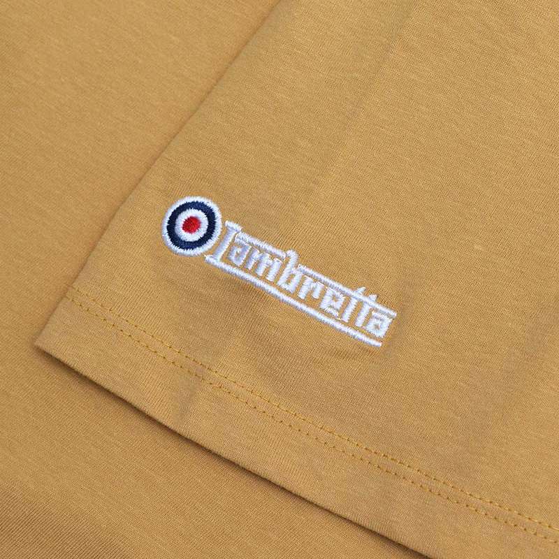 Lambretta Vintage Print Herren T-Shirt SS1010-SAND