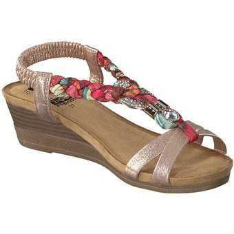 2Go Fashion Keilsandale in gold