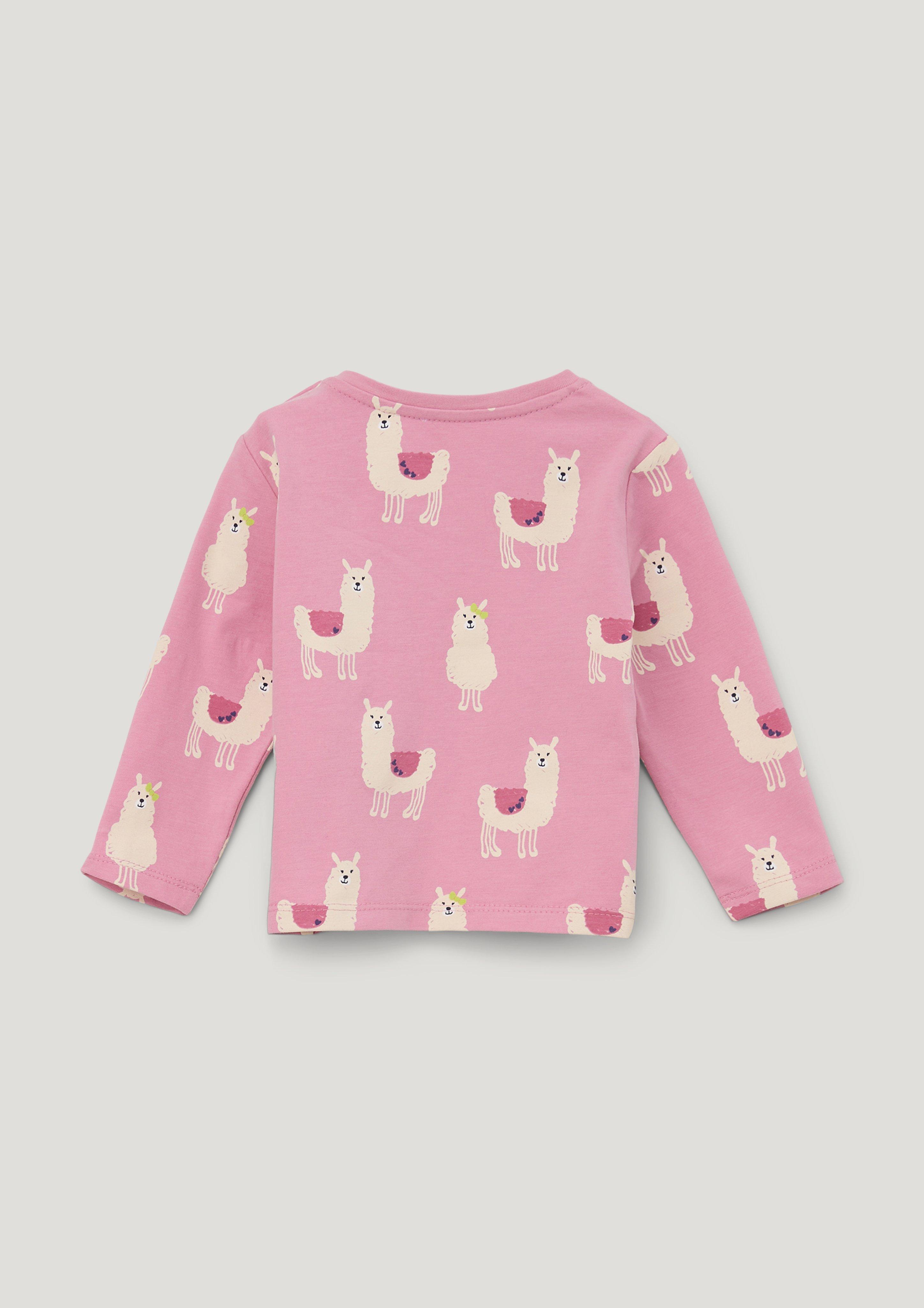 Longsleeve mit Allover-Print  2134396-43A2